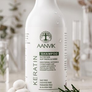 AANVIK Keratin Shampoo – Nutrition, Softness & Shine 300ml