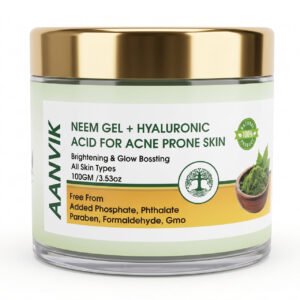 Neem + Hyaluronic Acid for Acne-Prone Skin 100gms